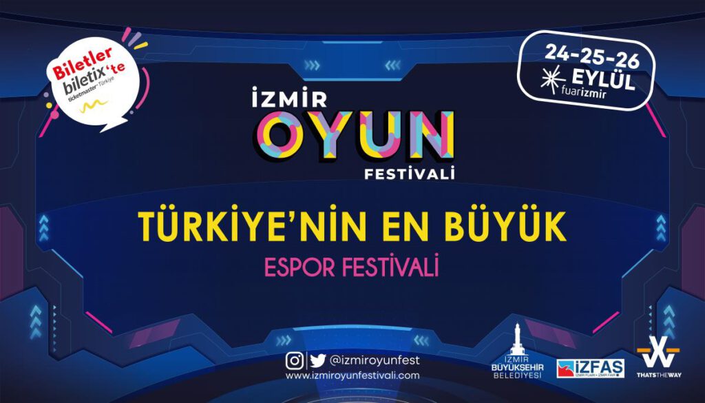 İzmir Oyun Festivali, 24-25-26 Eylül’de başlıyor