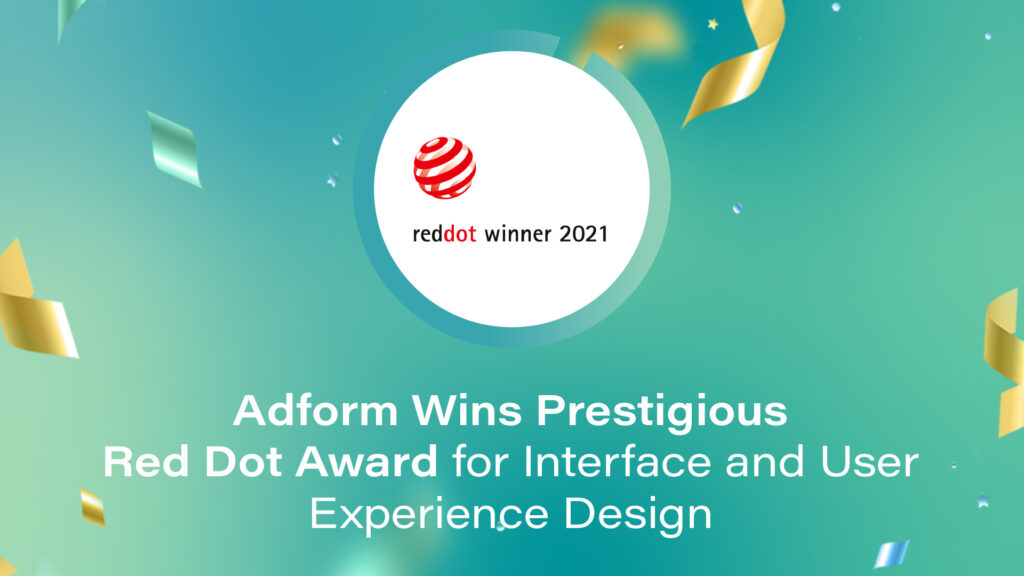 Adform FLOW, Red Dot’tan İletişim Tasarımı ödülü aldı