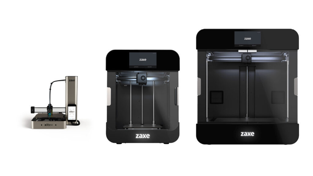 Zaxe son teknolojiler ile donattığı xLite + Z2 ve Z3  3D yazıcılarını dünya pazarına sunuyor