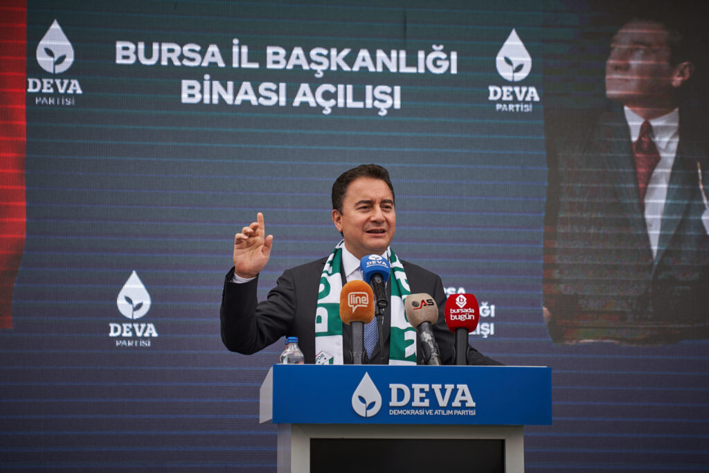DEVA Partisi Genel Başkanı Ali Babacan Bursa’ya geliyor!