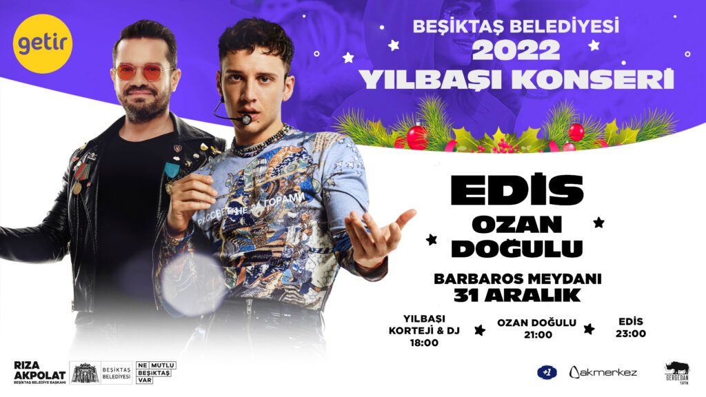 İstanbul’un en büyük yeni yıl konseri: EDİS & OZAN DOĞULU