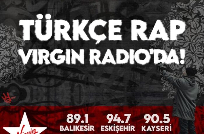 Yeni nesil radyo, yeni frekanslarında! Türkçe Rap VİRGİN RADİO ‘DA!