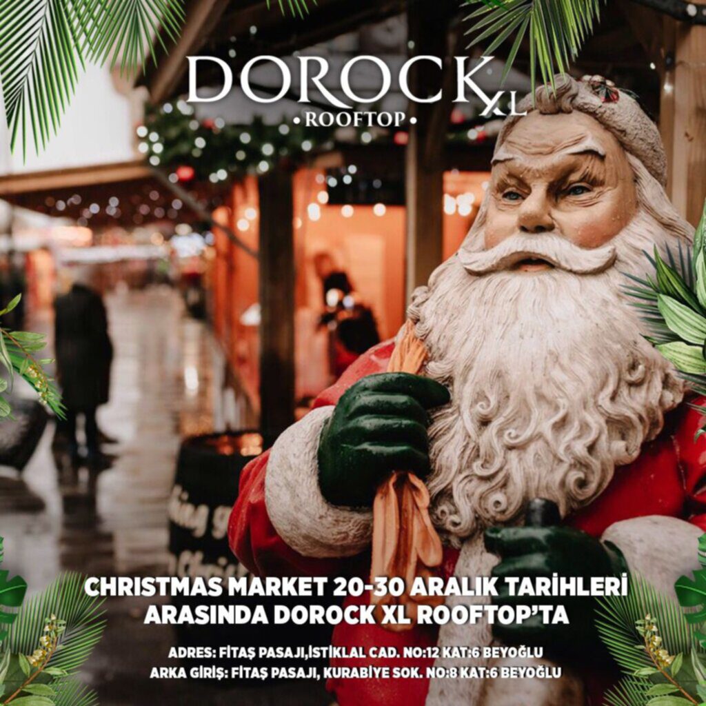 Christmas Market, Dorock XL Rooftop’ta!