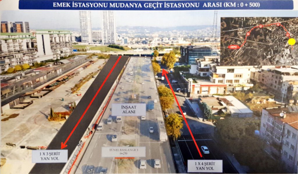 Bursa’ya yeni metro hattı değişiyor! Revizyona uğrayan planın detaylar