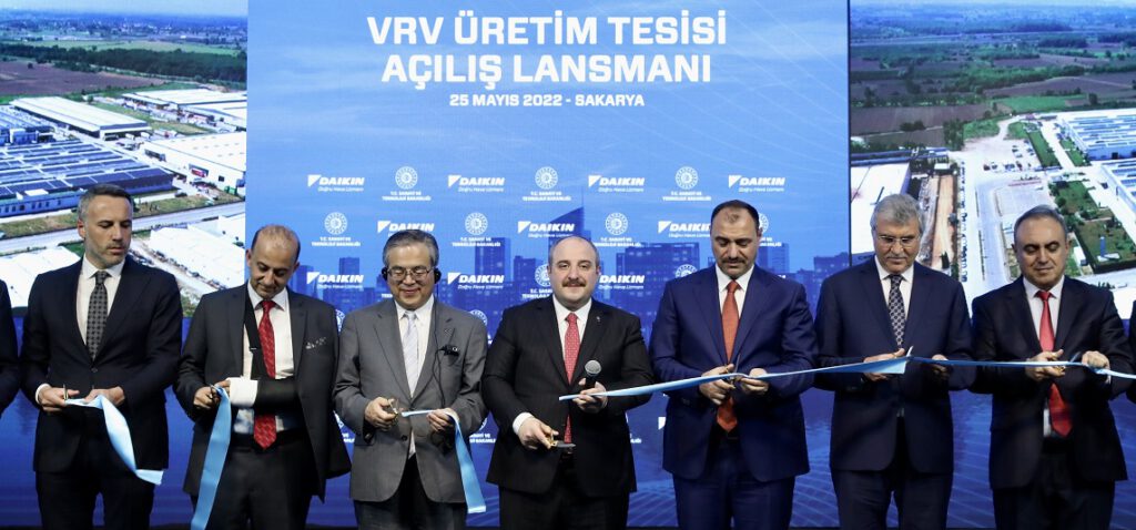 Daikin Türkiye’den ihracat hamlesi : Yeni tesis ihracatı 100 milyon Euro daha artacak.