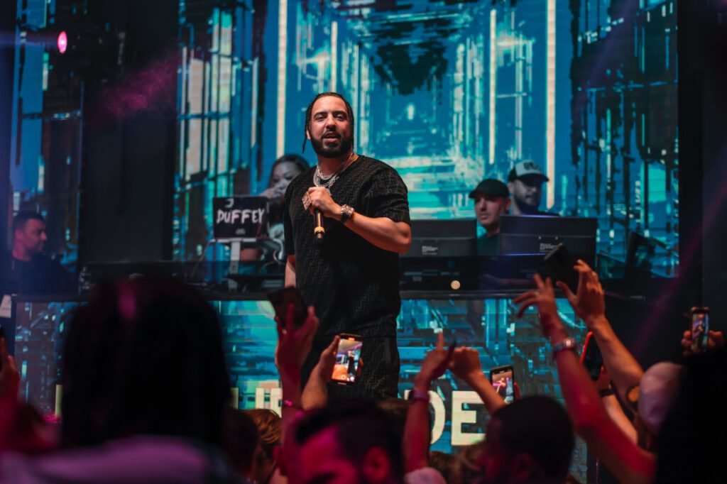 Ünlü rapçi French Montana’nın konseri İstanbul’u salladı