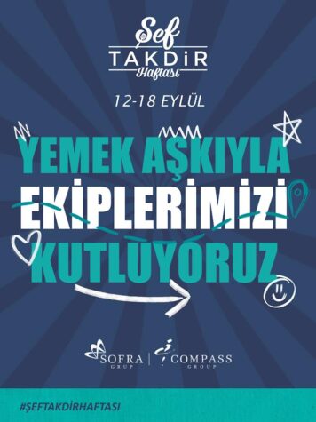 Sofra Compass Türkiye, yemek aşkıyla şeflerini kutluyor