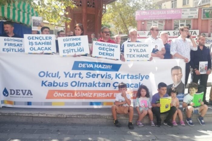 DEVA Bursa: Bugün maalesef iktidarın önceliği çocuklar değil, rantçılar!