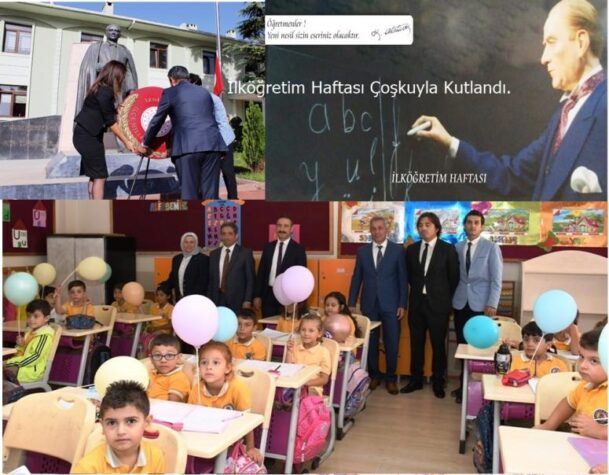 İlköğretim Haftası kutlaması İznik Kılıçaslan ilkokulunda gerçekleştirildi.