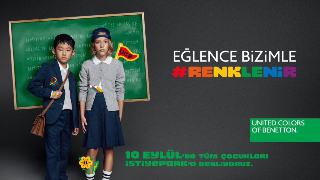Benetton Okula Dönüş Etkinliği  Çocukları Renk ve Eğlenceyle Buluşturdu