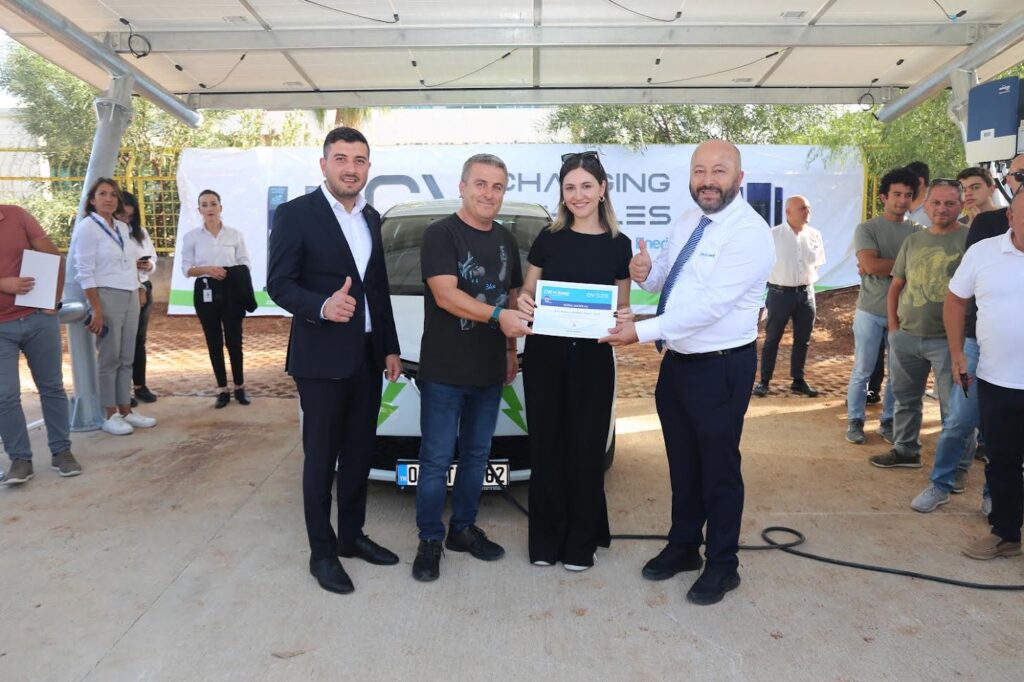 Elektrikli araç şarj istasyonunda ilk diploma CV Charging Vehicles’den