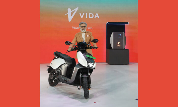 Hindistan’ın İlk Tam Entegre Elektrikli Scooter’ı  Vida V1 Piyasaya Sürüldü