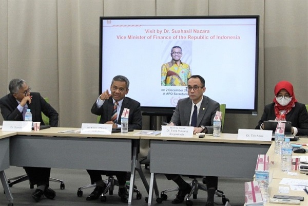 AVT Genel Sekreteri ve Endonezya Maliye Bakan Yardımcısı İşgücü Verimliliğinin Artırılmasına İlişkin Fikir Alışverişinde Bulundu