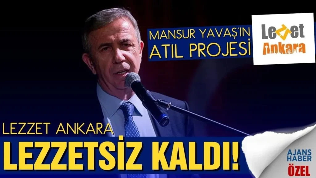 “Lezzet Ankara, lezzetsiz kaldı!”