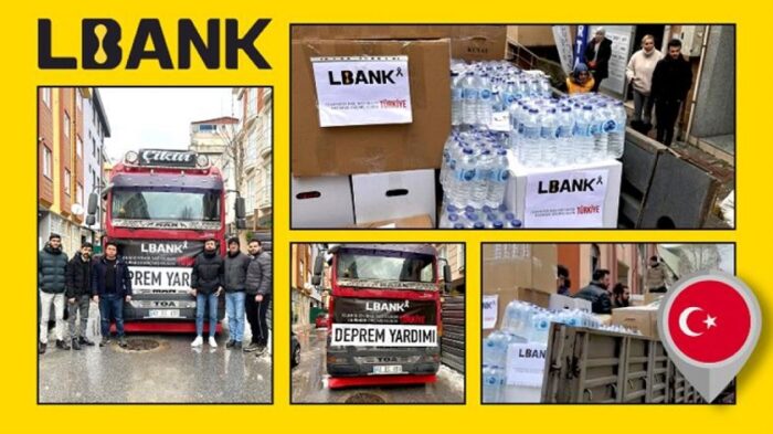 LBank’tan Türkiye’deki depremzedelere acil “ilk yardım” desteği