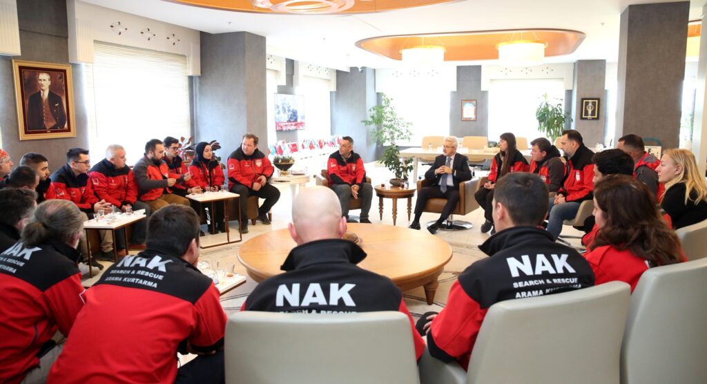 Bursa’ya dönen NAK ekipleri çalışmalarını anlattı