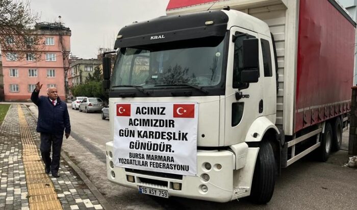 Bursa’daki Yozgatlılardan Deprem Bölgesine Çıkartma!