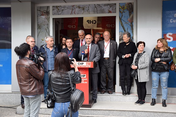 Osmangazi CHP’den Hürriyet’e Seçim Ofisi