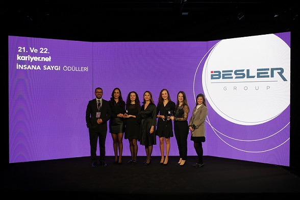 Besler Group’a “İnsana Saygı” ödüllerinde iki ödül birden Besler Group’ta çifte gurur