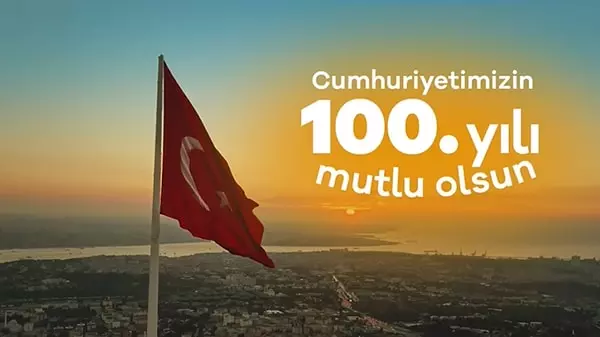 ‘Cumhuriyet’in 100. Yılı’ gecesinde büyük coşku…