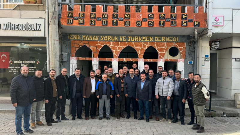 İznik Manav ve Türkmen Derneğine Ziyaretler Devam Ediyor