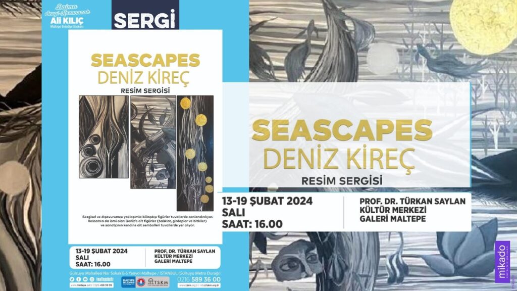 Deniz Kireç’in “Seascapes-II” Sergisi Açıldı.