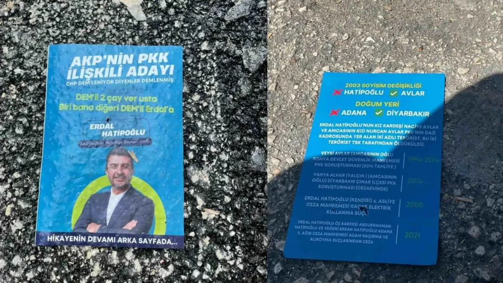 Adana broşür savaşları: Seçime 1 hafta kala şok ifşalar başladı!