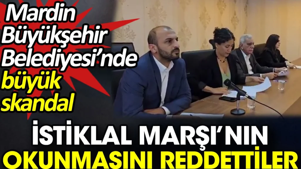 Mardin’de İstiklal Marşı ve Türk Bayrağına Yapılan Saygısızlığa Tepkiler Yağıyor!