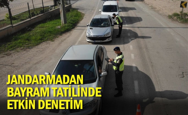 Jandarma Bursa’da Ramazan Bayramında da Denetimlerine Devam Etti!