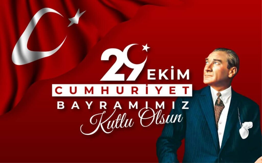 Cumhuriyet’i ilelebet yaşatmak asil Türk milletinin boynunun borcudur!