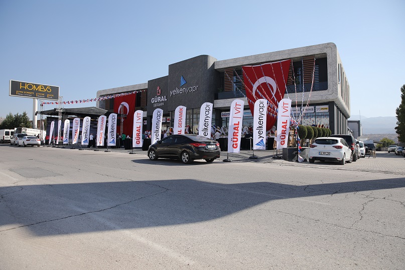 Güral Seramik Kayseri’de yeni showroom açtı