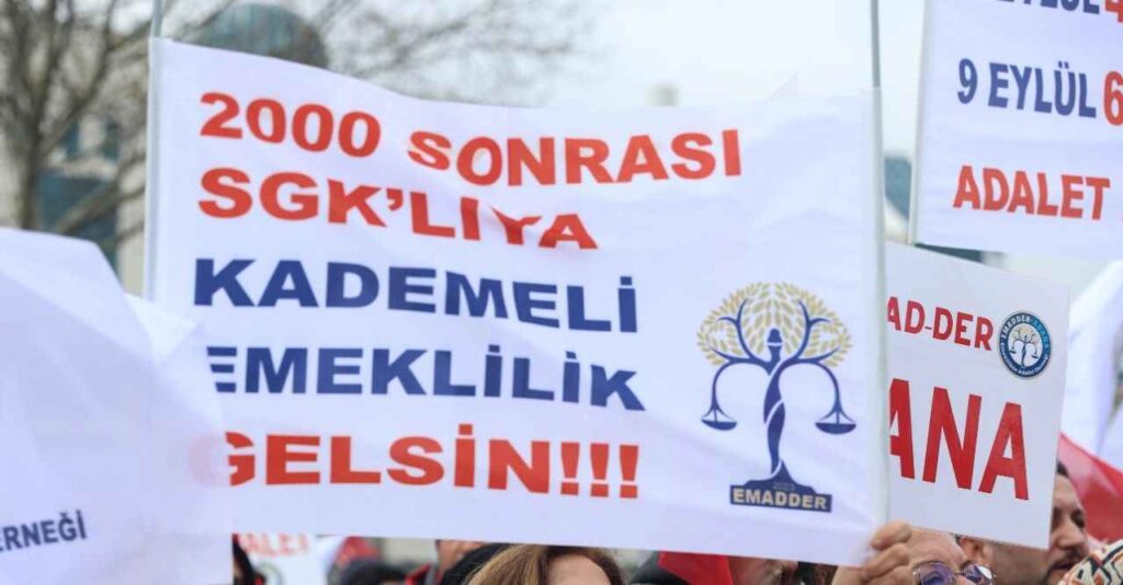 Emeklilikte Adalet Arayanlar Derneği: Çocuklarımız da eşit şekilde emekli olsun