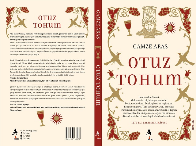 Gamze Aras’ın ilk romanı ‘’Otuz Tohum’’ A7 Kitap tarafından yayımlandı