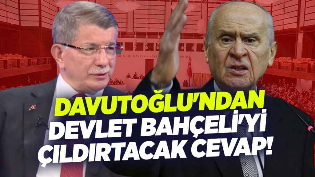 Davutoğlu’ndan Devlet Bahçeli’ye cevap: ‘Bazen rahatsız olmak gerekiyor’