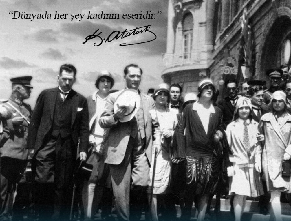 Kadınların Seçme ve Seçilme Hakkını Veren Atatürk’ü Saygıyla Anıyorum!