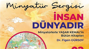 Minyatür sanatıyla Yaşar Kemal sergisi