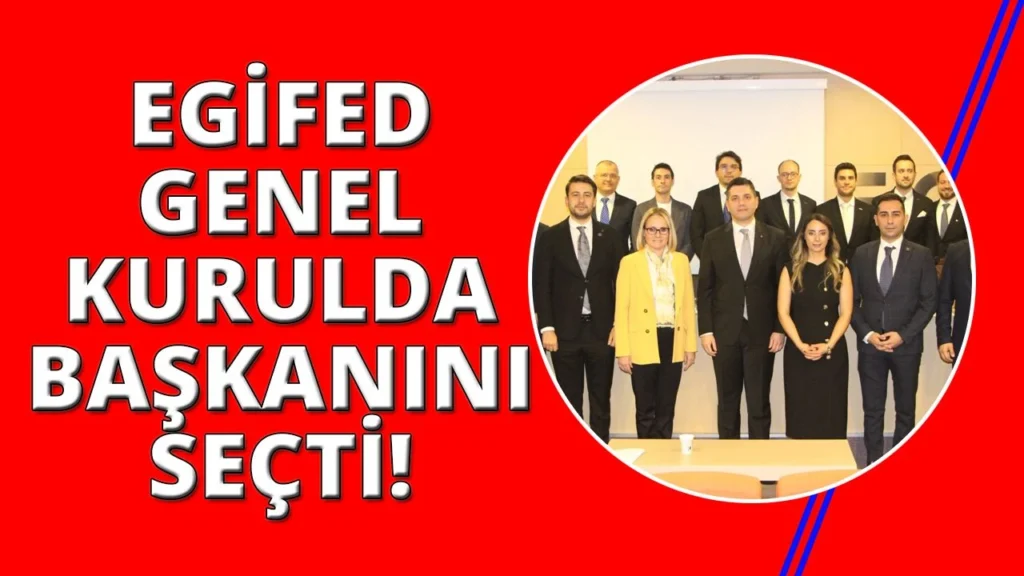 Alp Avni Yelkenbiçer EGİFED Başkanlığına Seçildi