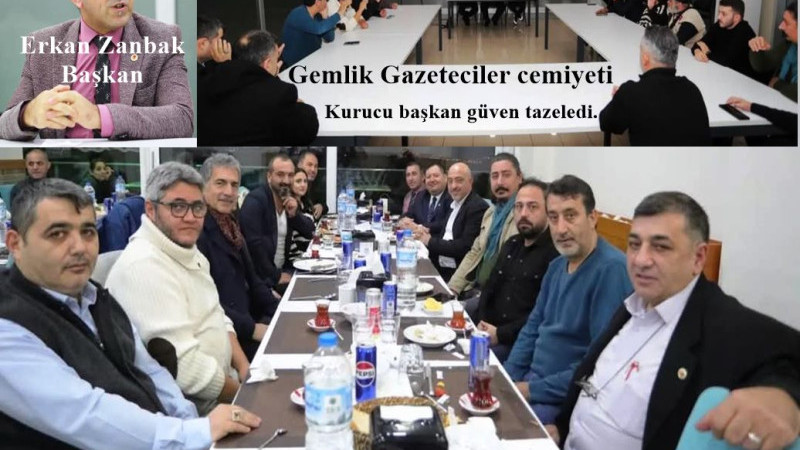 GEMLİK GAZETECİLER CEMİYETİ’NDE KONGRE HEYECANI