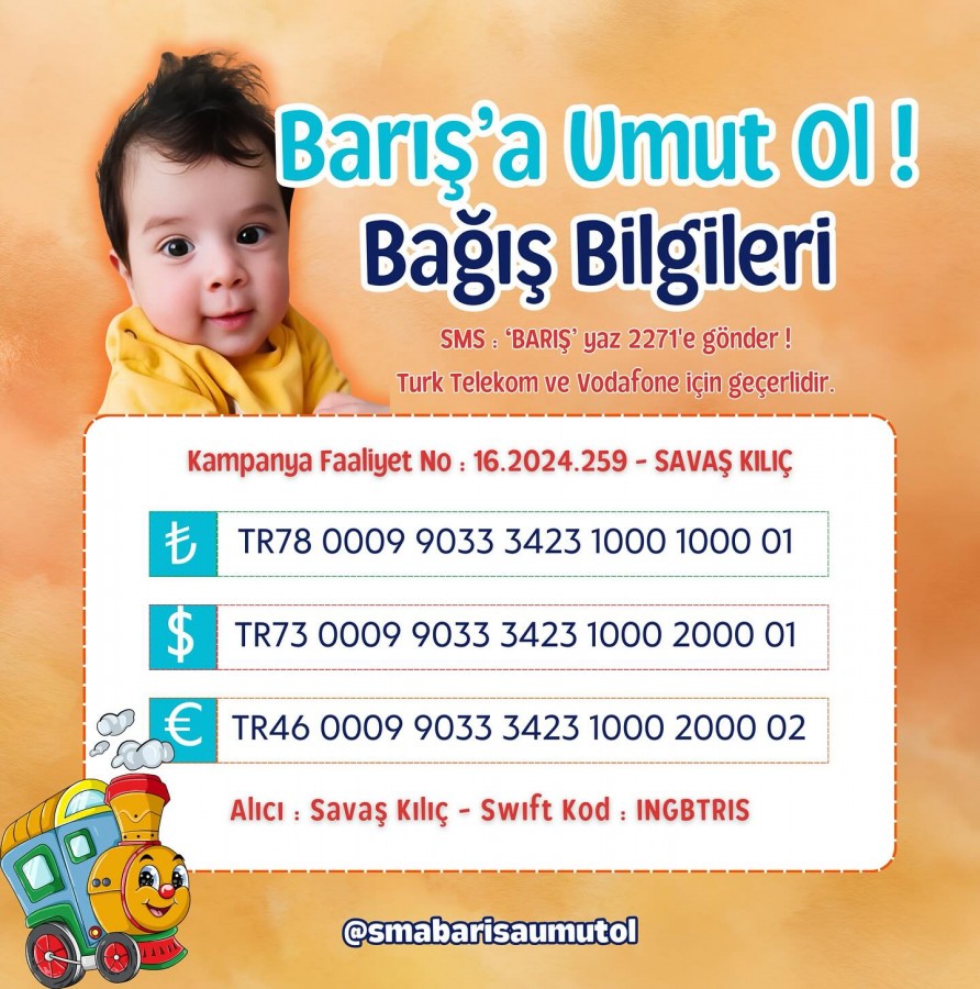 Barış bebek yaşamak için yardım bekliyor