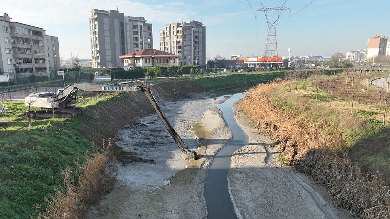 Büyükşehir’den dere temizliği