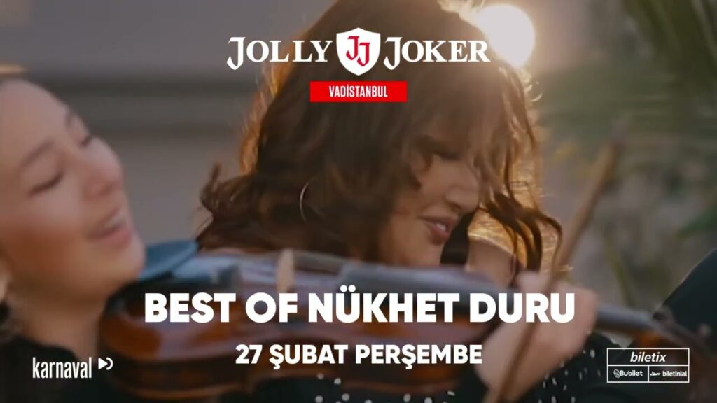 Nükhet Duru, 27 Şubat’ta Jolly Joker Vadistanbul’da