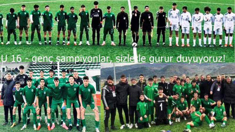 ŞAMPİYON İZNİK SPOR U16