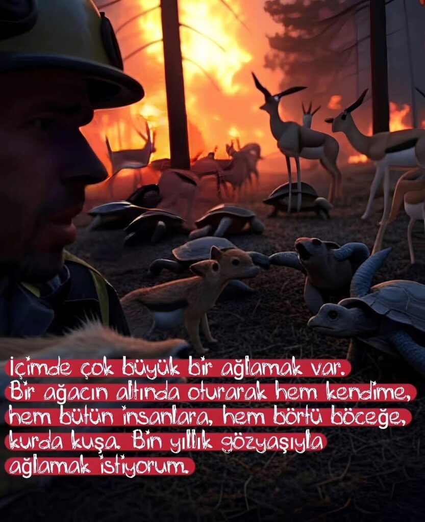 “Yakanı da Yaksın Büyük Allah’ım”