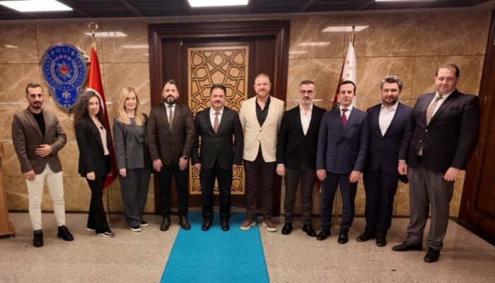 UTİYAP’TAN EMNİYET MÜDÜRÜ KADİR GÖKÇE’YE ZİYARET