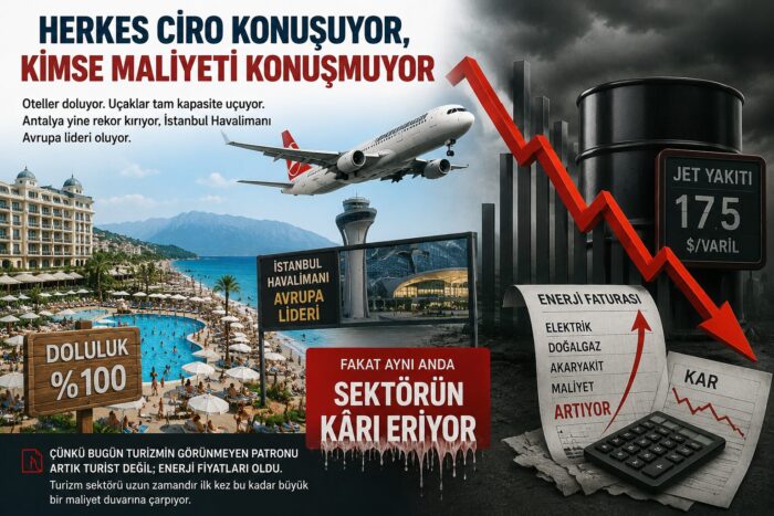 “Turizm Sektörü Artık Misafir Değil, Maliyet Ağırlıyor”