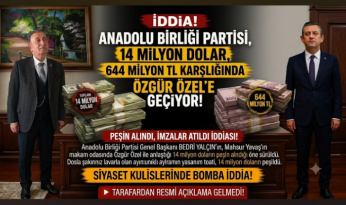 ANADOLU BİRLİĞİ PARTİSİ’NDE DEPREM! TOPLU İSTİFALAR PEŞ PEŞE GELDİ