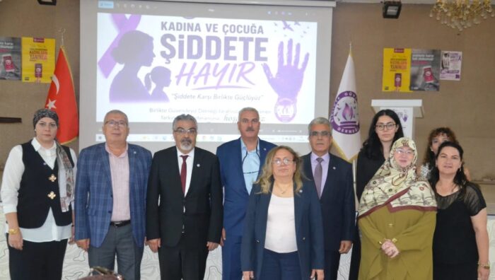 KONYA’da KADINA ve ÇOCUĞA YÖNELİK  ŞİDDETLE  MÜCADELE PANELİNE YOĞUN İİLGİ