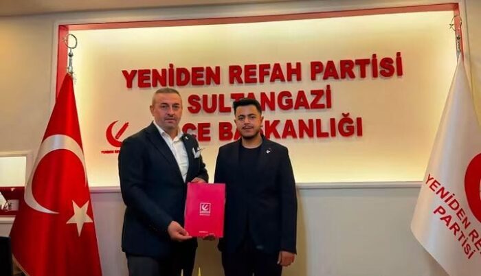 Yusuf Aybak, Yeniden Refah Partisi Sultangazi Gençlik Kolları Başkanı Oldu