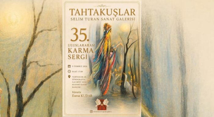 Tahtakuşlar’da 35. Yıl Sanat Buluşması: Uluslararası Karma Sergi Açıldı