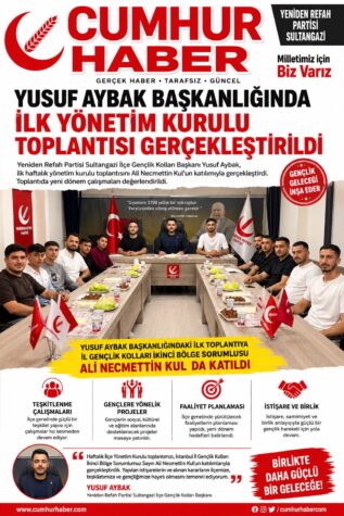Yusuf Aybak’tan Sultangazi’de Yeni Dönem Mesajı: Gençlik Teşkilatı Sahaya İnmek İçin Hazırlanıyor